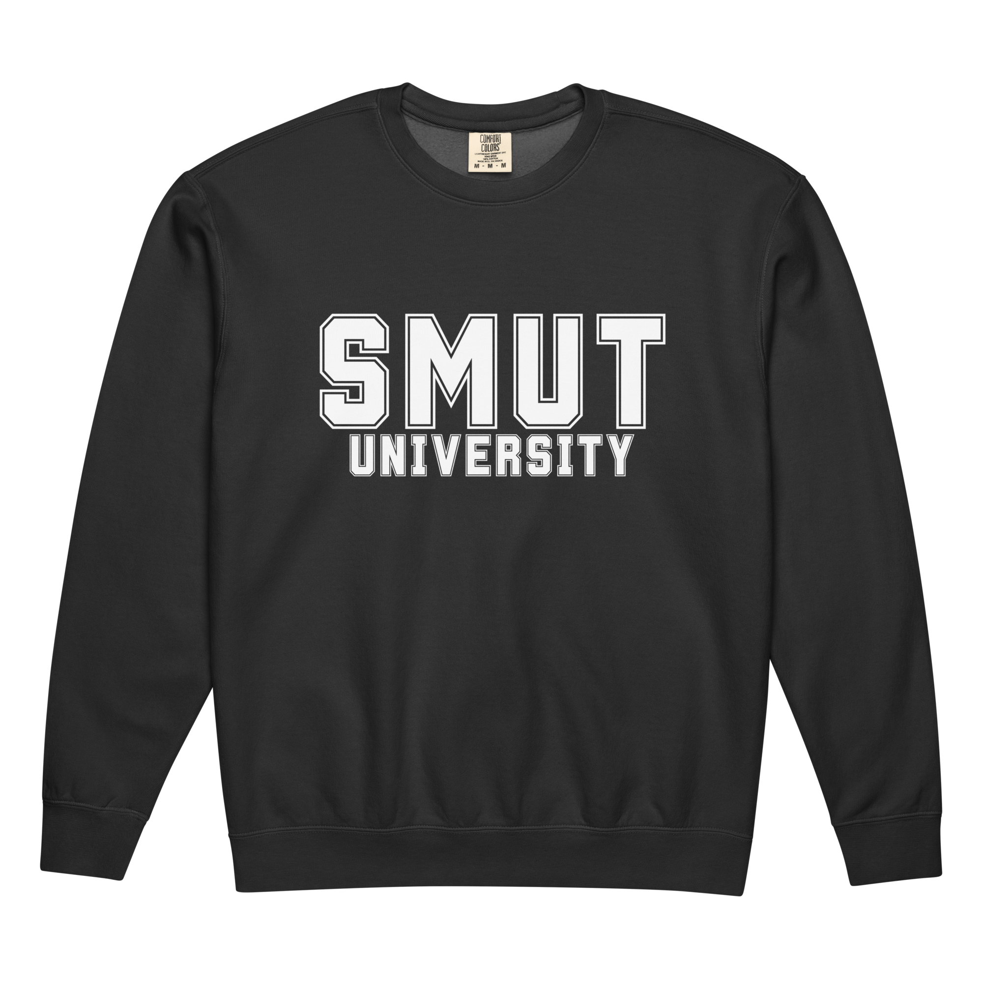SMUT University Sweatshirt | Bookish Comfort Colors 1466 Crewneck