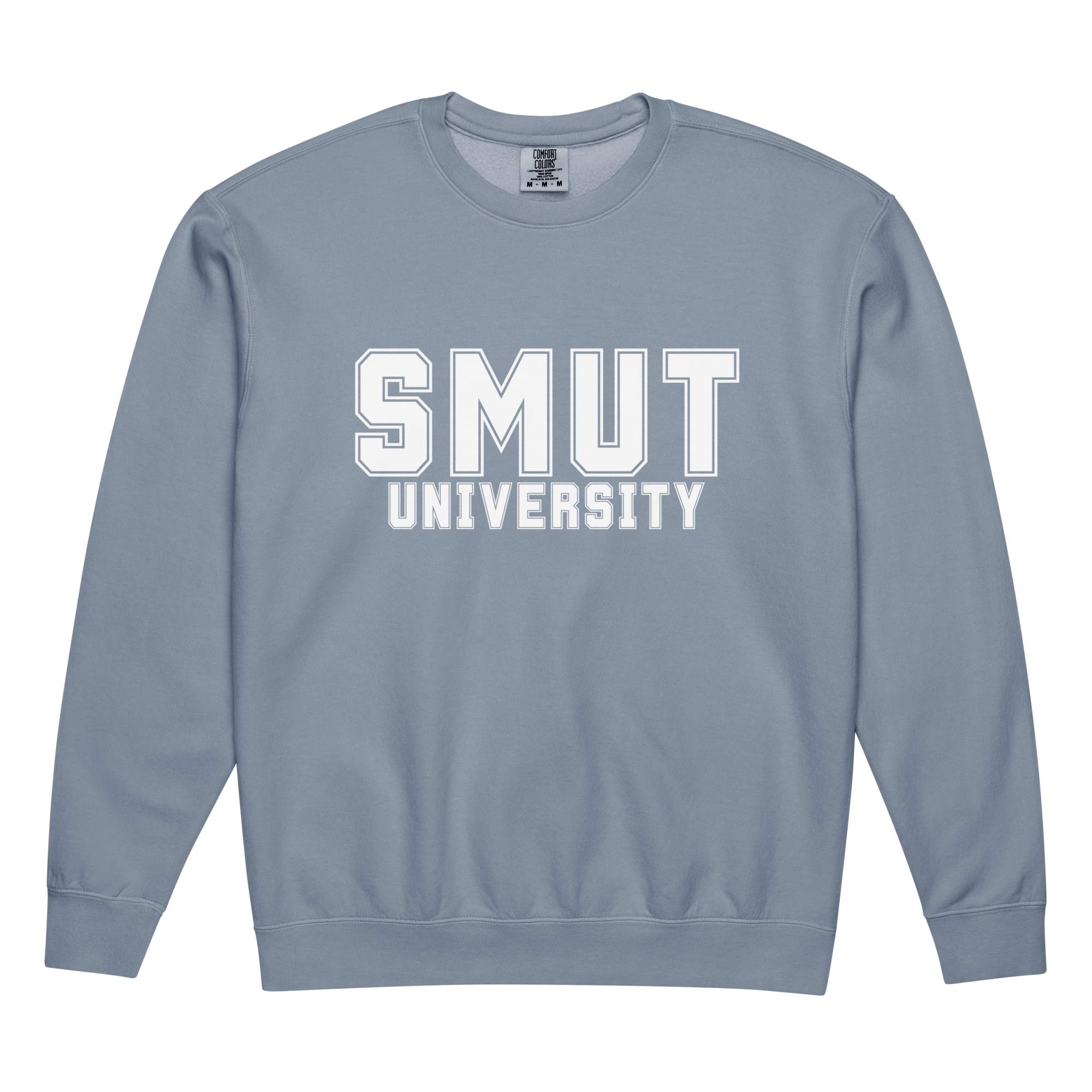 SMUT University Sweatshirt | Bookish Comfort Colors 1466 Crewneck