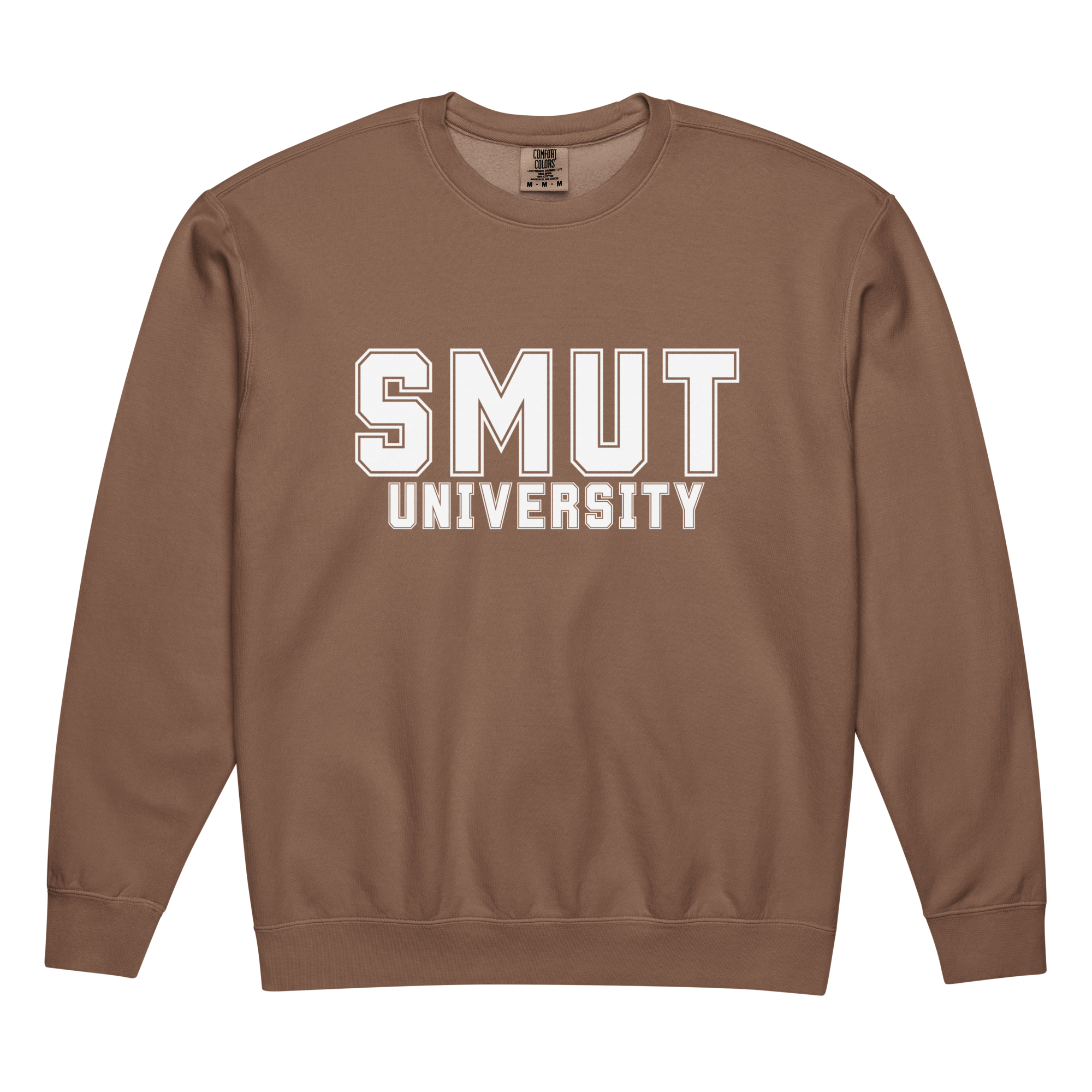 SMUT University Sweatshirt | Bookish Comfort Colors 1466 Crewneck
