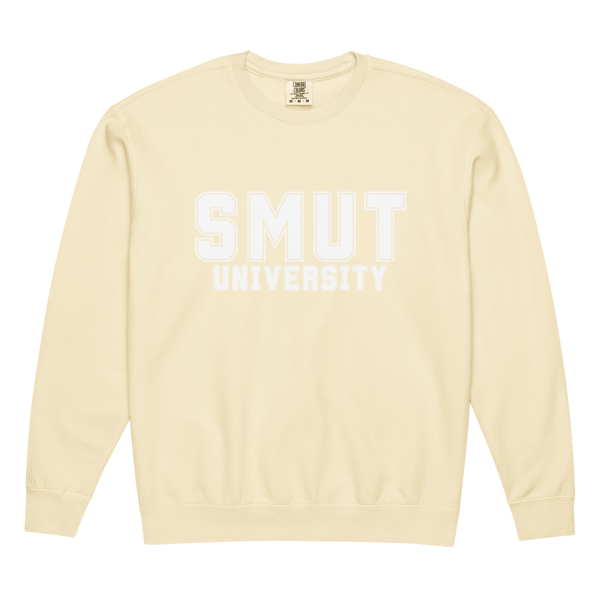 SMUT University Sweatshirt | Bookish Comfort Colors 1466 Crewneck