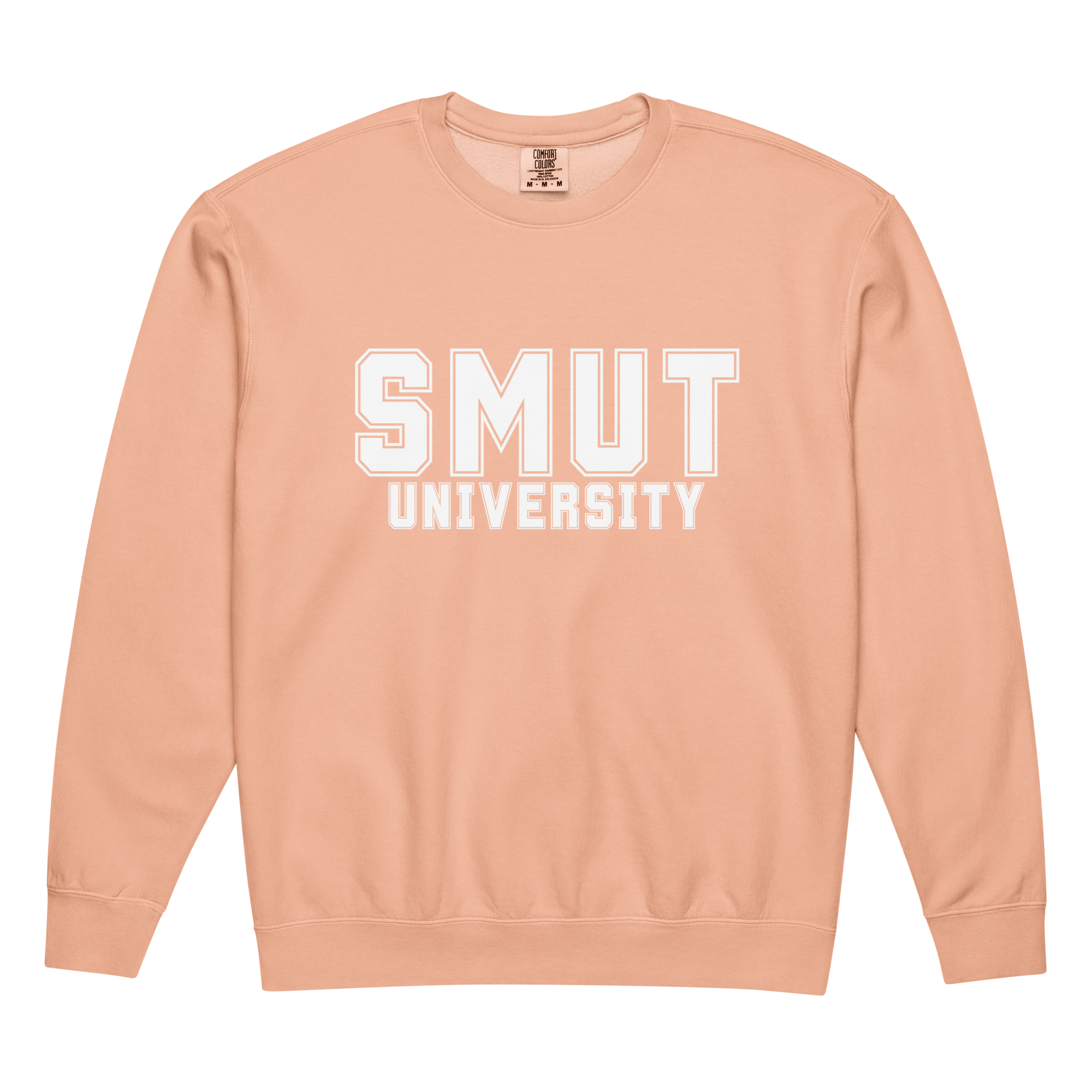 SMUT University Sweatshirt | Bookish Comfort Colors 1466 Crewneck