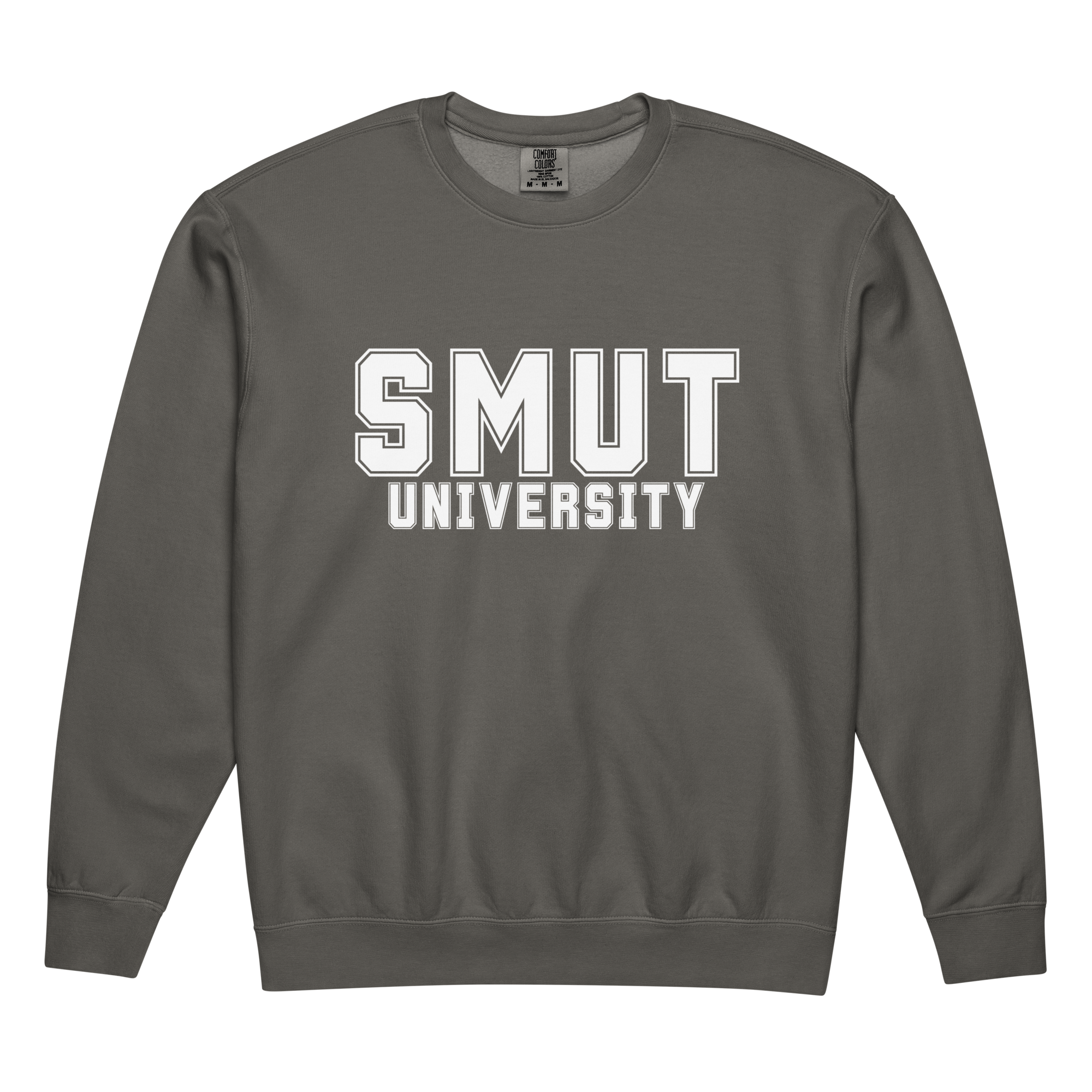 SMUT University Sweatshirt | Bookish Comfort Colors 1466 Crewneck